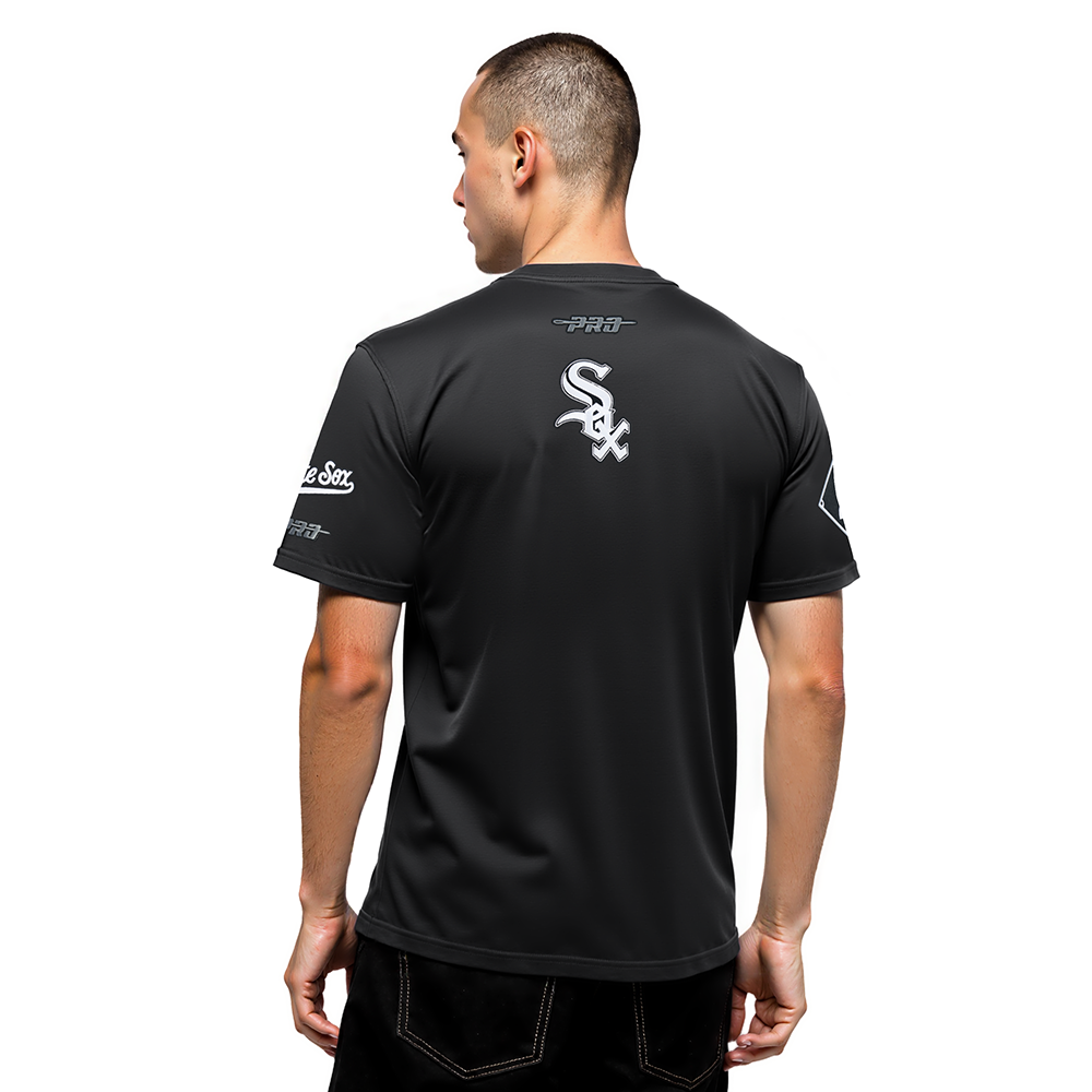MLB CHICAGO WHITE SOX CITY ARCH HAUT EN JERSEY SIMPLE POUR HOMME (NOIR)