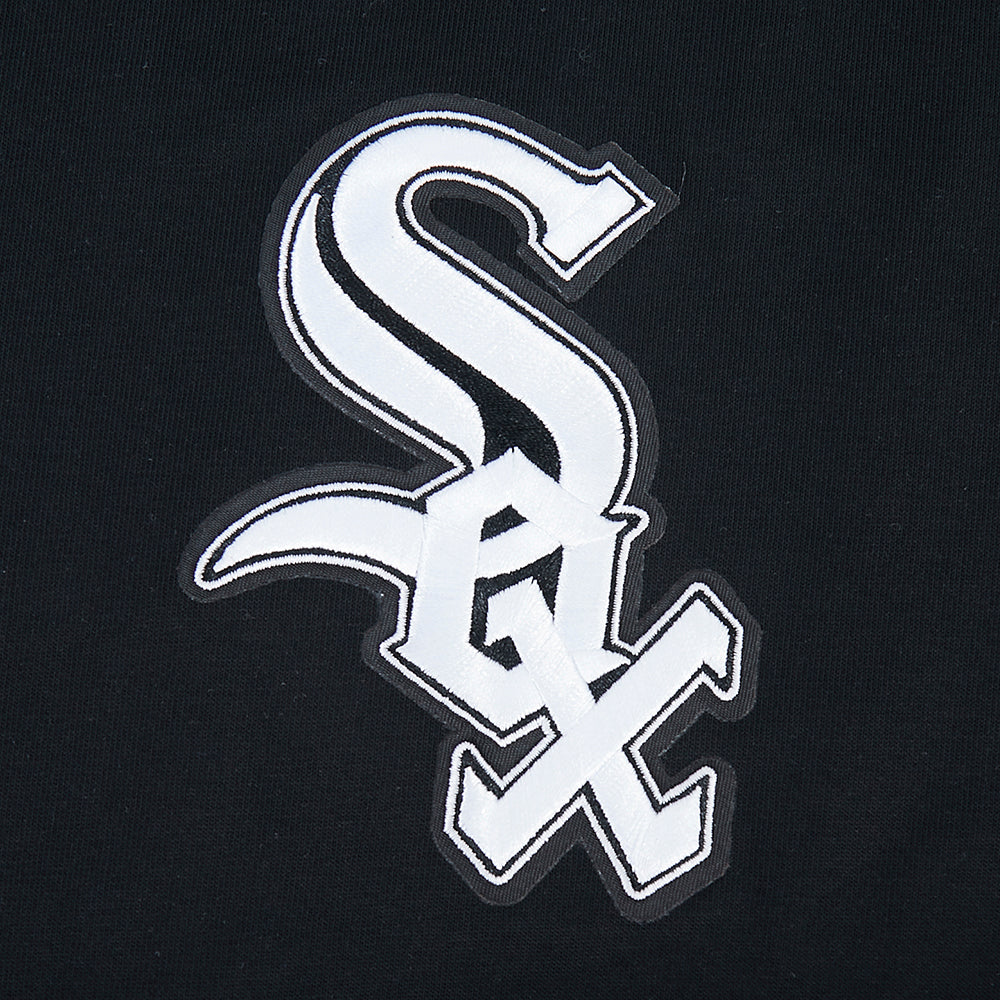 MLB CHICAGO WHITE SOX WINGSPAN HAUT EN JERSEY DE COTON À ÉPAULES TOMBANTES V2 POUR HOMME (NOIR)