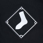 MLB CHICAGO WHITE SOX WINGSPAN HAUT EN JERSEY DE COTON À ÉPAULES TOMBANTES V2 POUR HOMME (NOIR)