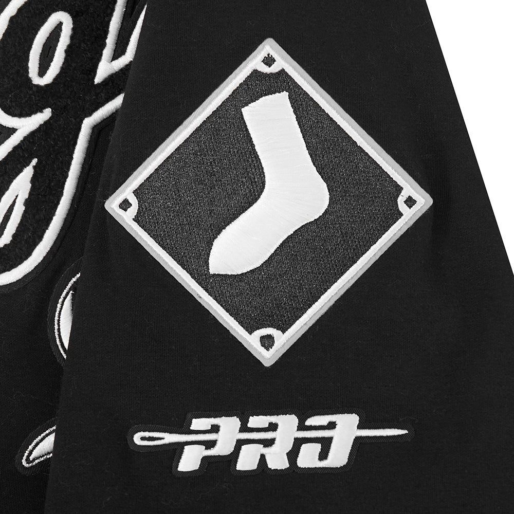 MLB CHICAGO WHITE SOX CLASSIC CHENILLE MEN'S SHIRT (BLACK)
