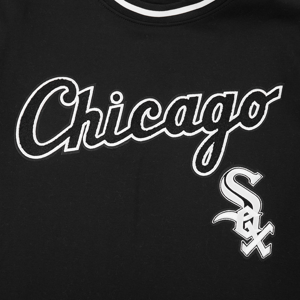 MLB CHICAGO WHITE SOX CLASSIC CHENILLE MEN'S SHIRT (BLACK)