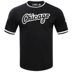 MLB CHICAGO WHITE SOX CLASSIC CHENILLE MEN'S TOP (BLACK)