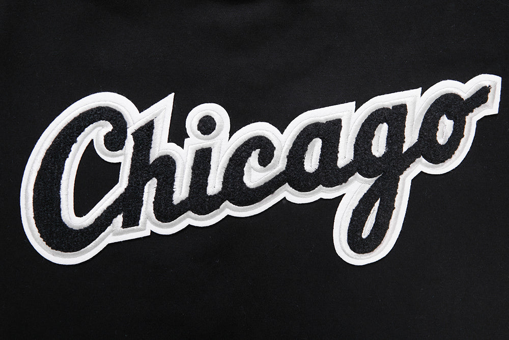 MLB CHICAGO WHITE SOX CLASSIC CHENILLE MEN'S TOP (BLACK)