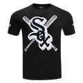 MLB CHICAGO WHITE SOX MASH UP HAUT EN JERSEY SIMPLE POUR HOMME (NOIR)