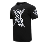 MLB CHICAGO WHITE SOX MASH UP HAUT EN JERSEY SIMPLE POUR HOMME (NOIR)