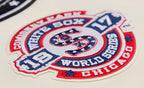 MLB CHICAGO WHITE SOX RETRO CLASSIC HAUT À RAYURES POUR HOMME (COQUILLE D'ŒUF/NOIR)