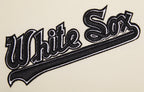 MLB CHICAGO WHITE SOX RETRO CLASSIC HAUT À RAYURES POUR HOMME (COQUILLE D'ŒUF/NOIR)