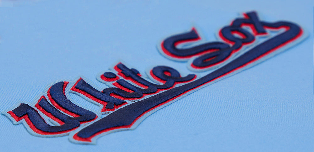 MLB CHICAGO WHITE SOX RETRO CLASSIC HAUT À RAYURES POUR HOMME (BLEU UNIVERSITÉ)