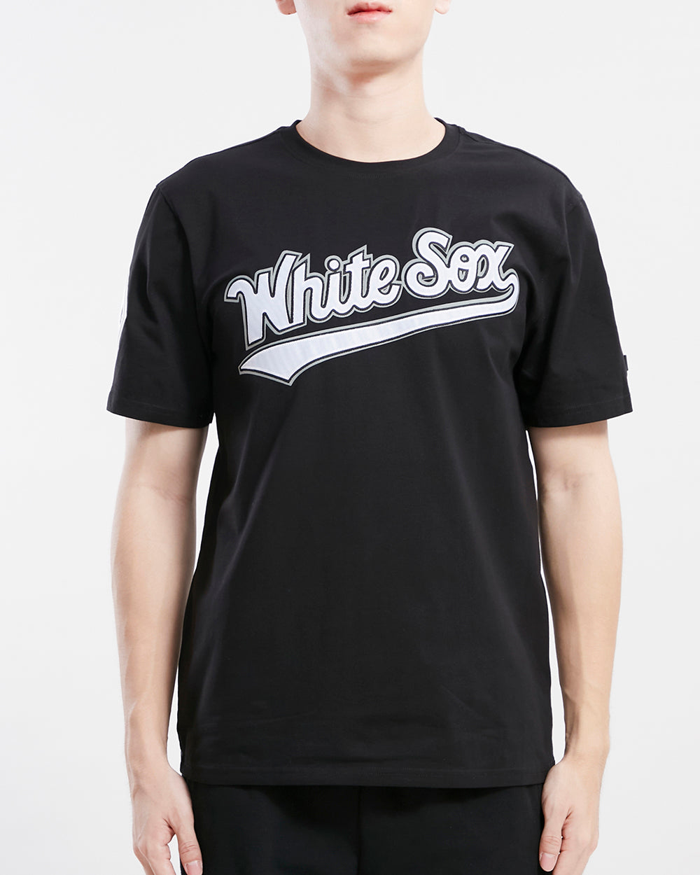 MLB CHICAGO WHITE SOX TACKLE TWILL HAUT POUR HOMME (NOIR)