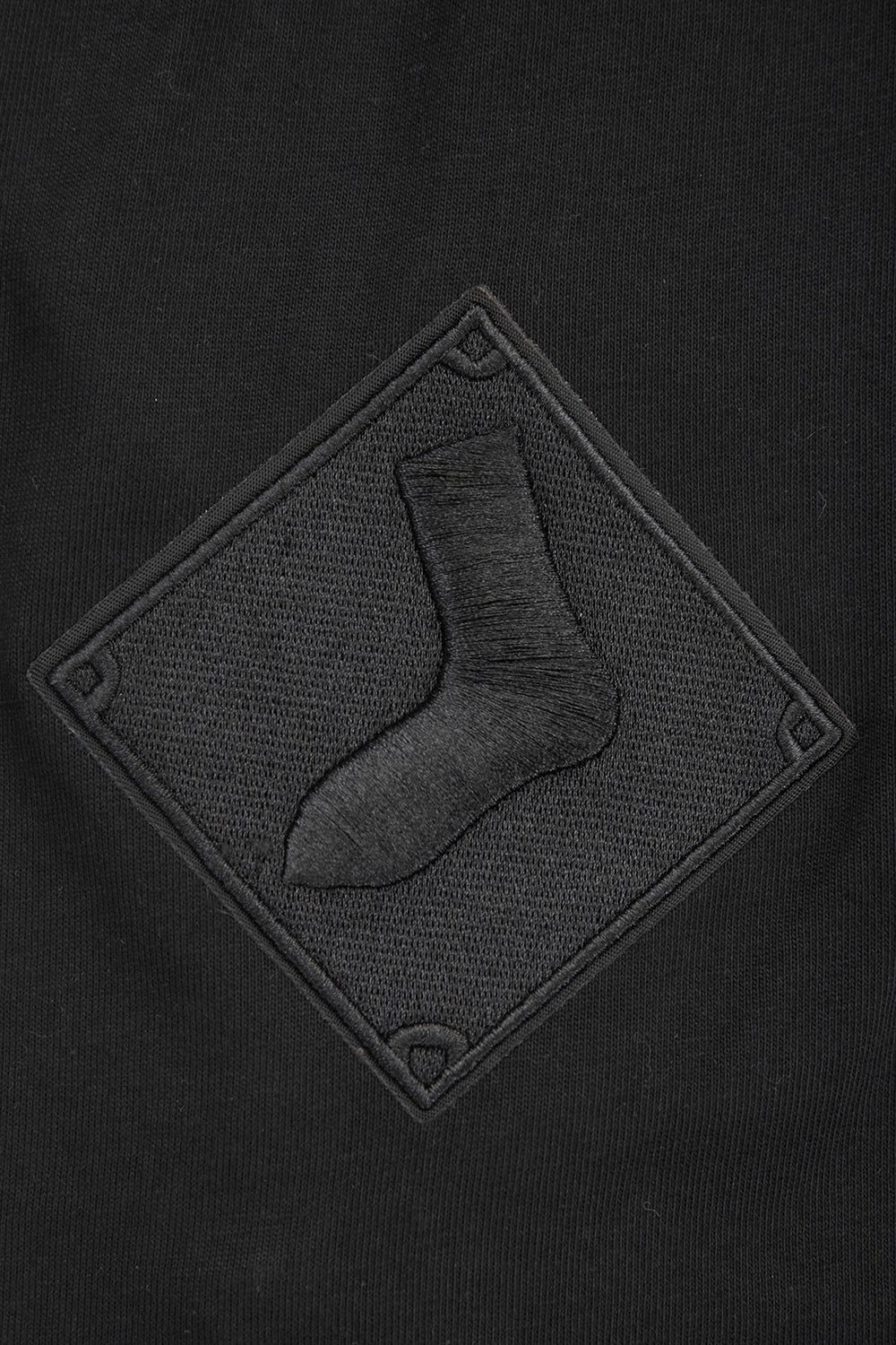 MLB CHICAGO WHITE SOX NEUTRAL HAUT EN JERSEY DE COTON À ÉPAULES TOMBANTES POUR HOMME (NOIR)