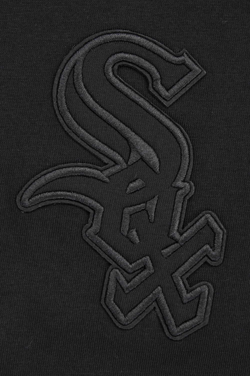 MLB CHICAGO WHITE SOX NEUTRAL HAUT EN JERSEY DE COTON À ÉPAULES TOMBANTES POUR HOMME (NOIR)
