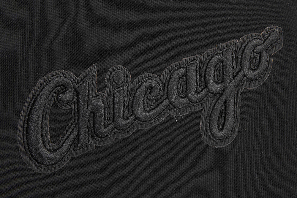 MLB CHICAGO WHITE SOX NEUTRAL HAUT EN JERSEY DE COTON À ÉPAULES TOMBANTES POUR HOMME (NOIR)