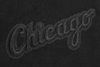 MLB CHICAGO WHITE SOX NEUTRAL HAUT EN JERSEY DE COTON À ÉPAULES TOMBANTES POUR HOMME (NOIR)