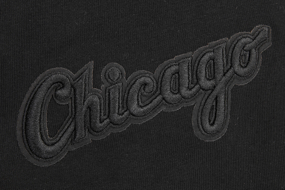 MLB CHICAGO WHITE SOX NEUTRAL HAUT EN JERSEY DE COTON À ÉPAULES TOMBANTES POUR HOMME (NOIR)