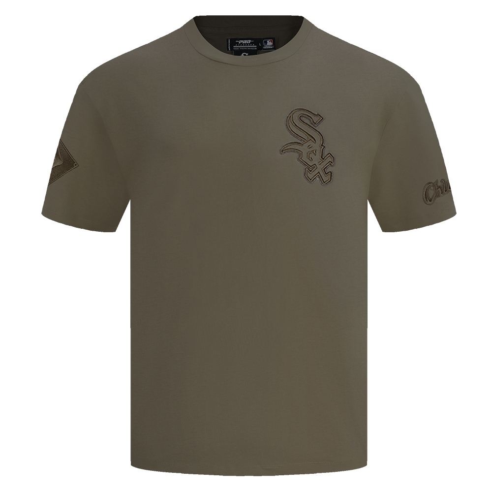 MLB CHICAGO WHITE SOX NEUTRAL MEN'S  CJ DROP SHOULDER TOP (DARK TAUPE)