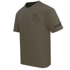 MLB CHICAGO WHITE SOX NEUTRAL MEN'S  CJ DROP SHOULDER TOP (DARK TAUPE)