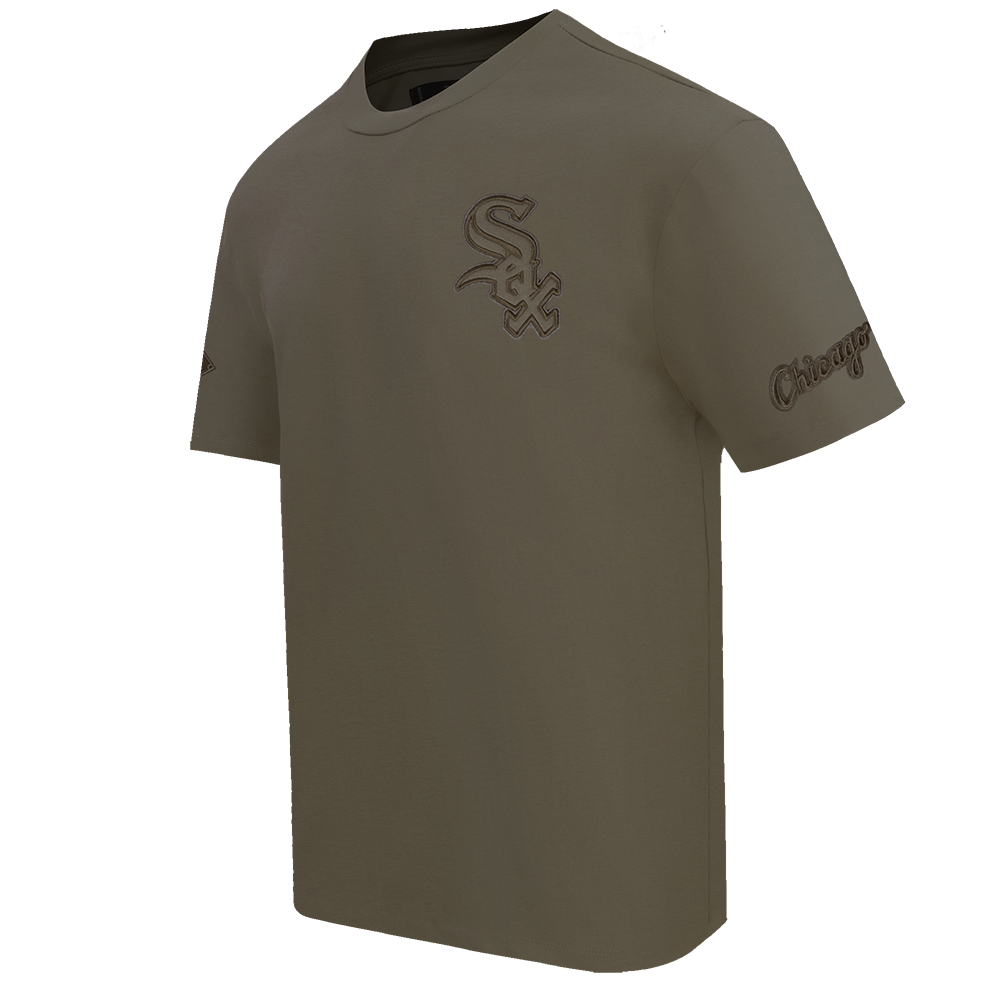 MLB CHICAGO WHITE SOX NEUTRAL MEN'S  CJ DROP SHOULDER TOP (DARK TAUPE)