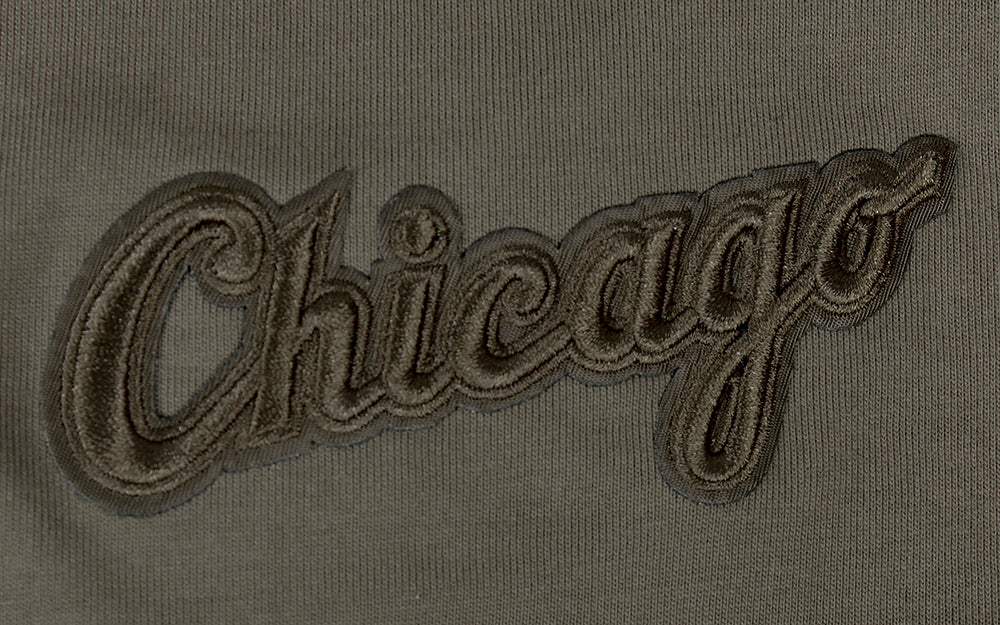 MLB CHICAGO WHITE SOX NEUTRAL MEN'S  CJ DROP SHOULDER TOP (DARK TAUPE)