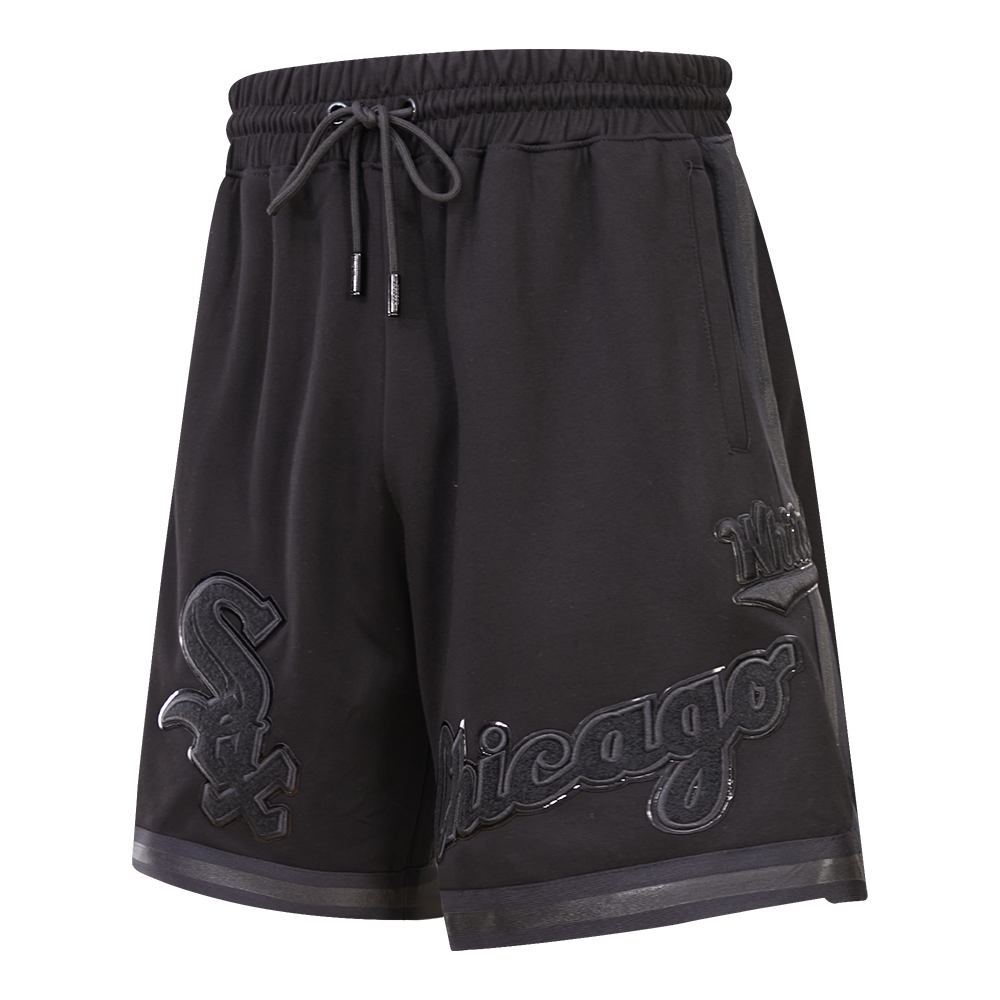 MLB CHICAGO WHITE SOX TRIPLE BLACK PRO TEAM MEN'S SHORT (BLACK)