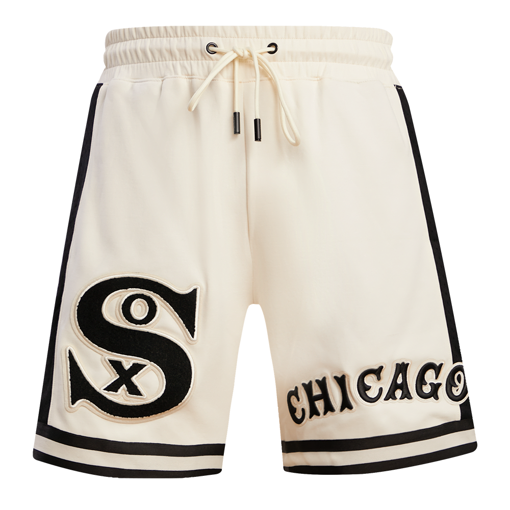 MLB CHICAGO WHITE SOX RETRO CLASSIC SHORT 2.0 POUR HOMME (COQUILLE D'ŒUF/NOIR)