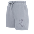 MLB CHICAGO WHITE SOX NEUTRAL MEN'S  FLC SHORT (DARK HEATHER GRAY)