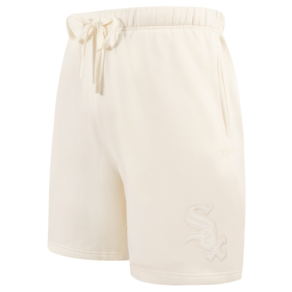MLB CHICAGO WHITE SOX NEUTRAL SHORT EN MOLLETON POUR HOMME (COQUILLE D'ŒUF)