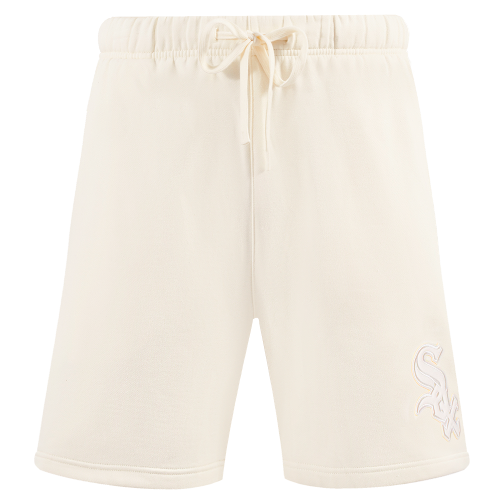 MLB CHICAGO WHITE SOX NEUTRAL SHORT EN MOLLETON POUR HOMME (COQUILLE D'ŒUF)