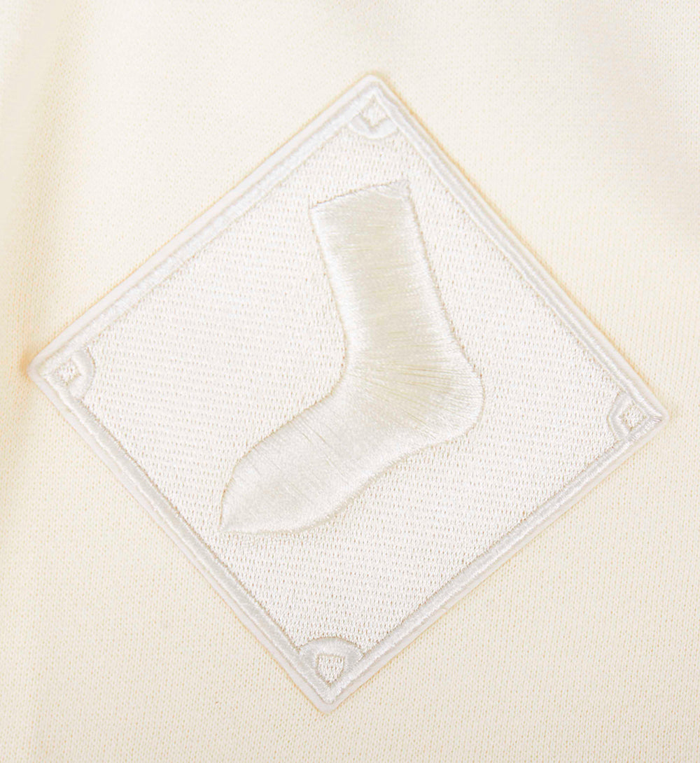 MLB CHICAGO WHITE SOX NEUTRAL SHORT EN MOLLETON POUR HOMME (COQUILLE D'ŒUF)