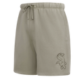 MLB CHICAGO WHITE SOX NEUTRAL SHORT EN MOLLETON POUR HOMME (TAUPE)