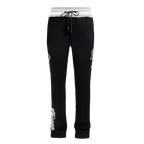 MLB CHICAGO WHITE SOX SCRIPT TAIL PANTALON OUATÉ EN MOLLETON CÔTELÉ POUR HOMME (NOIR/GRIS)