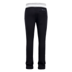 MLB CHICAGO WHITE SOX SCRIPT TAIL PANTALON OUATÉ EN MOLLETON CÔTELÉ POUR HOMME (NOIR/GRIS)