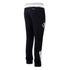MLB CHICAGO WHITE SOX SCRIPT TAIL PANTALON OUATÉ EN MOLLETON CÔTELÉ POUR HOMME (NOIR/GRIS)