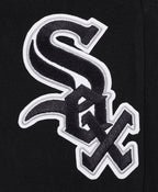 MLB CHICAGO WHITE SOX SCRIPT TAIL PANTALON OUATÉ EN MOLLETON CÔTELÉ POUR HOMME (NOIR/GRIS)