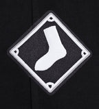 MLB CHICAGO WHITE SOX SCRIPT TAIL PANTALON OUATÉ EN MOLLETON CÔTELÉ POUR HOMME (NOIR/GRIS)