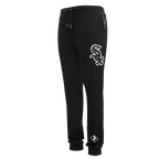MLB CHICAGO WHITE SOX CLASSIC CHENILLE PANTALON JOGGER POUR HOMME (NOIR)