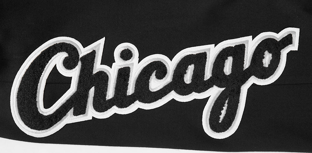 MLB CHICAGO WHITE SOX CLASSIC CHENILLE PANTALON JOGGER POUR HOMME (NOIR)