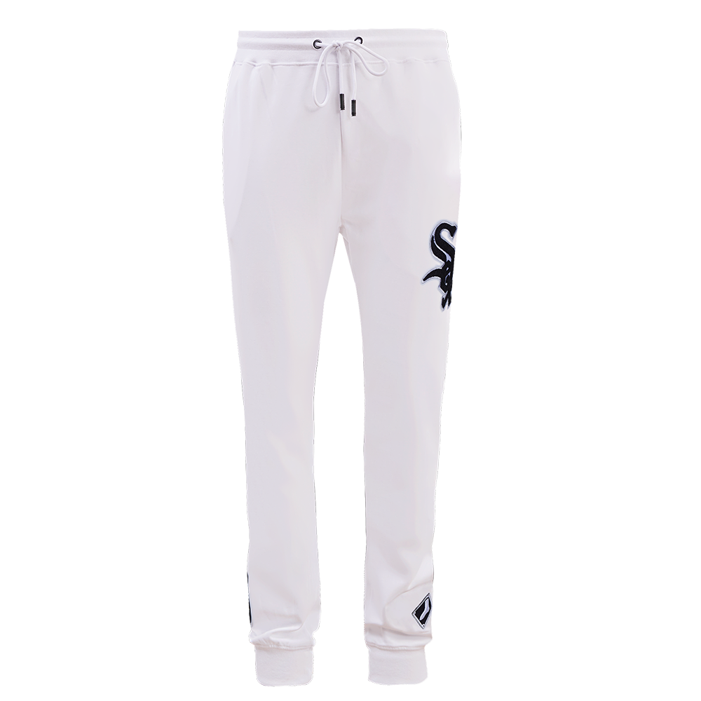 MLB CHICAGO WHITE SOX CLASSIC CHENILLE MEN'S JOGGER (WHITE)