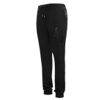 MLB CHICAGO WHITE SOX TRIPLE BLACK PANTALON JOGGER À LOGO POUR HOMME (NOIR)