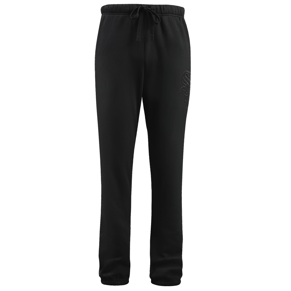 MLB CHICAGO WHITE SOX NEUTRAL MEN'S  FLC SWEATPANT (BLACK)