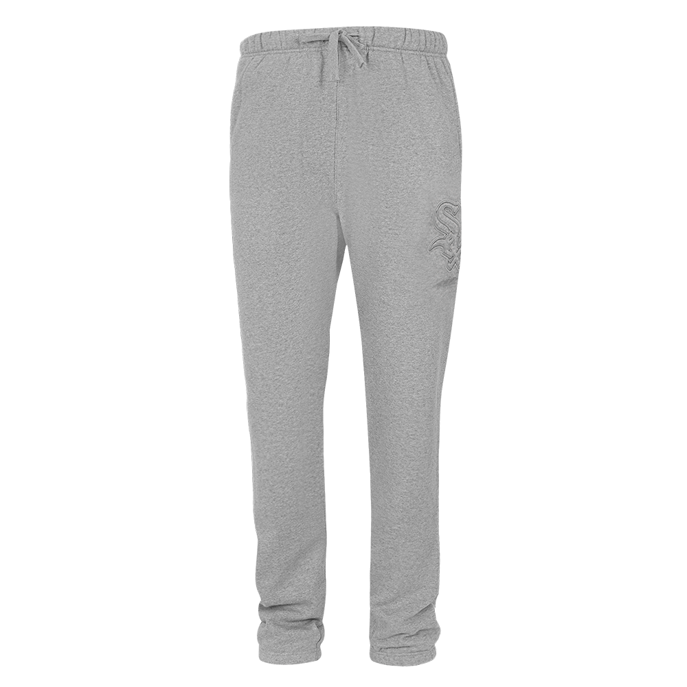 MLB CHICAGO WHITE SOX NEUTRAL PANTALON OUATÉ EN MOLLETON POUR HOMME (GRIS CHINÉ FONCÉ)