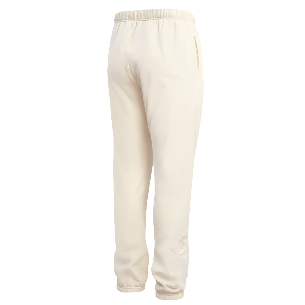 MLB CHICAGO WHITE SOX NEUTRAL PANTALON OUATÉ EN MOLLETON POUR HOMME (COQUILLE D'ŒUF)