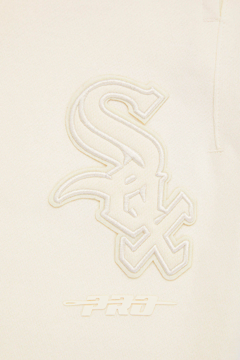 MLB CHICAGO WHITE SOX NEUTRAL PANTALON OUATÉ EN MOLLETON POUR HOMME (COQUILLE D'ŒUF)