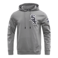 MLB CHICAGO WHITE SOX CLASSIC CHENILLE CHANDAIL À CAPUCHON POUR HOMME (GRIS)