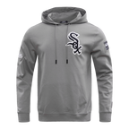 MLB CHICAGO WHITE SOX CLASSIC CHENILLE CHANDAIL À CAPUCHON POUR HOMME (GRIS)
