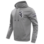 MLB CHICAGO WHITE SOX CLASSIC CHENILLE CHANDAIL À CAPUCHON POUR HOMME (GRIS)