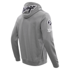 MLB CHICAGO WHITE SOX CLASSIC CHENILLE CHANDAIL À CAPUCHON POUR HOMME (GRIS)