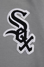 MLB CHICAGO WHITE SOX CLASSIC CHENILLE CHANDAIL À CAPUCHON POUR HOMME (GRIS)