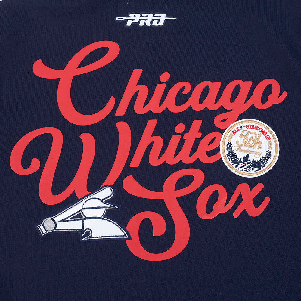 MLB CHICAGO WHITE SOX SOUVENIR MEN'S FLC PO HOODIE (MIDNIGHT NAVY)