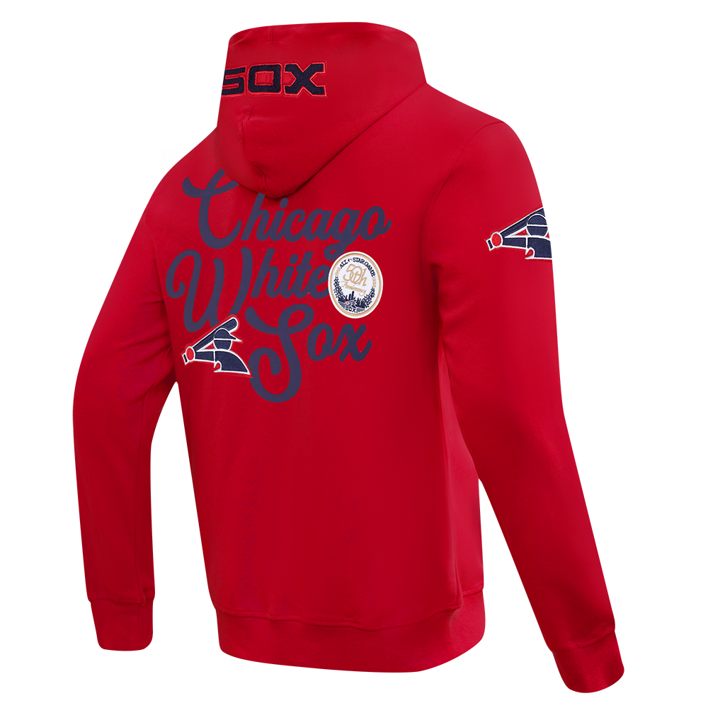 MLB CHICAGO WHITE SOX SOUVENIR MEN'S FLC PO HOODIE (RED)