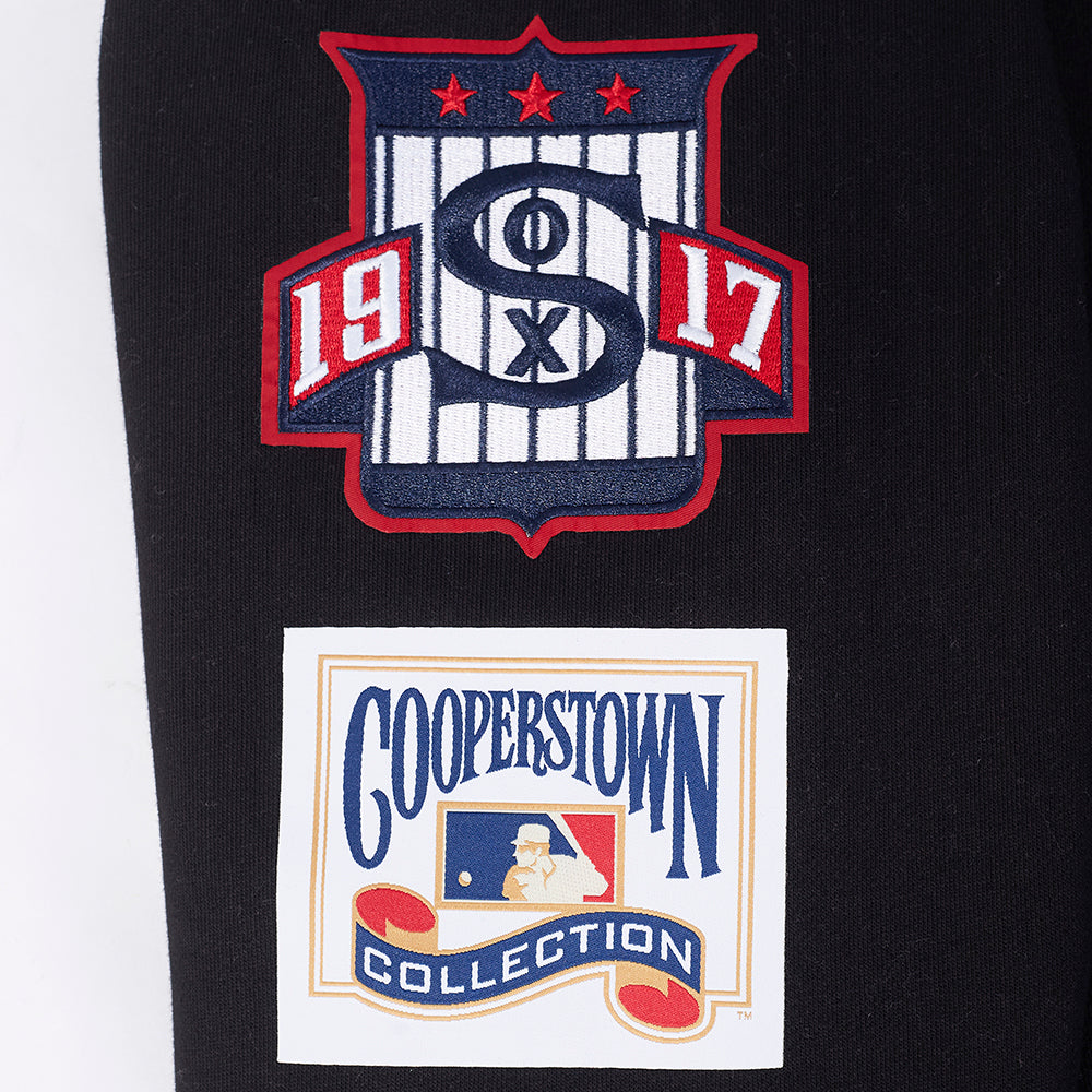 MLB CHICAGO WHITE SOX BEST OF CHANDAIL À CAPUCHON EN MOLLETON À ÉPAULES TOMBANTES POUR HOMME (NOIR)